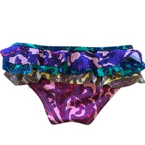 Zimmermann Kids Swim Bottoms Tiggy Frill Pant with Ruffle NWT